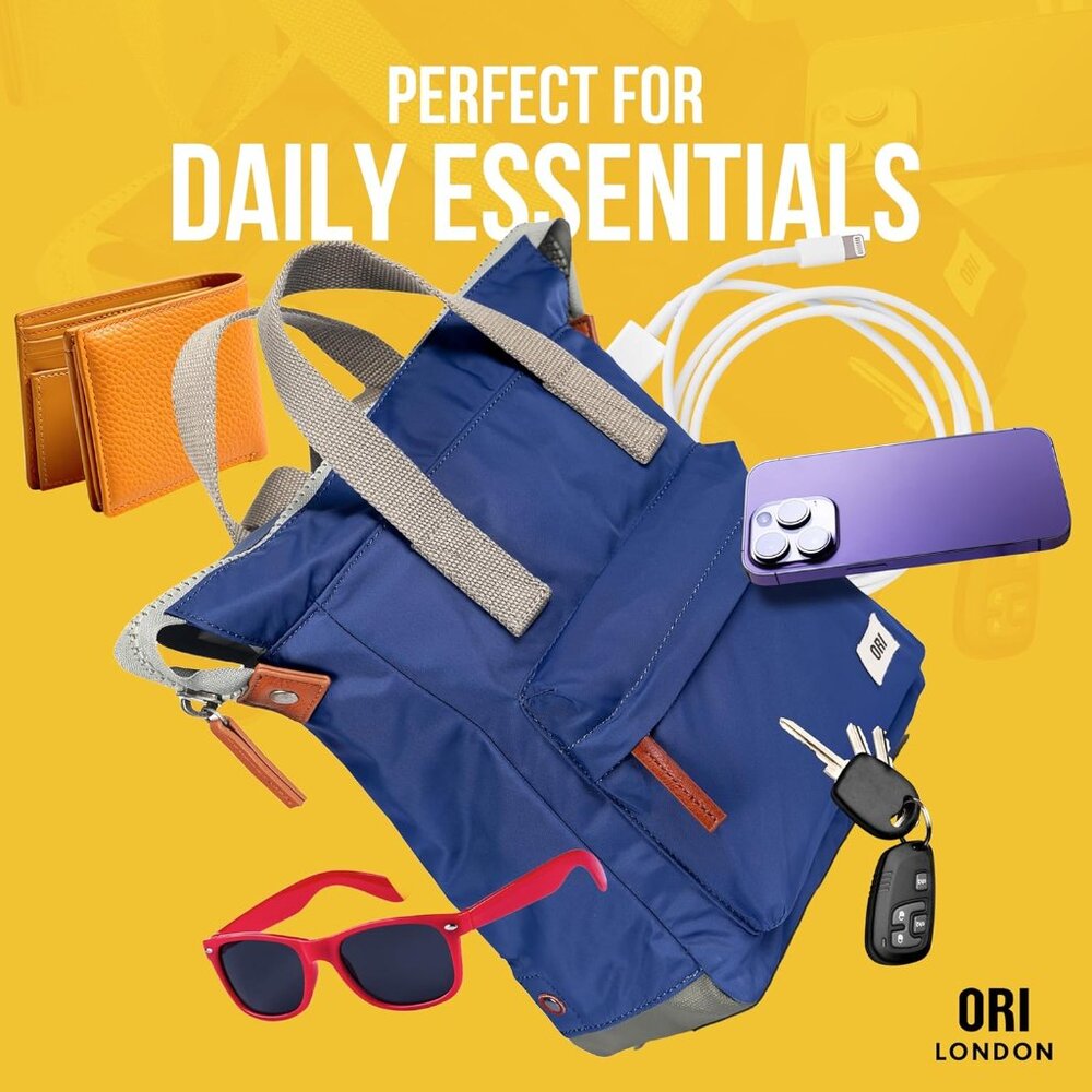 Versatile Small Tote Backpack With Wide Mouth & P… - image 5